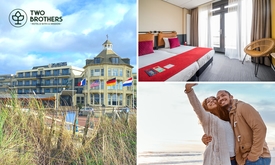 1 of 2 overnachting(en) voor 2 + ontbijt in hartje Noordwijk